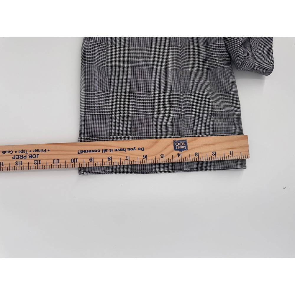 Brooks Brothers 346 Womens Dress Pants Size 12 Caroline Fit Plaid Wool Blend - Picture 11 of 14